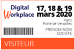 Badge Digital Workplace Paris